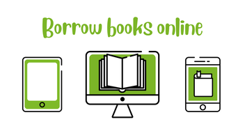 Borrow books online banner